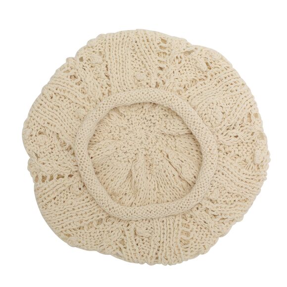 4974 Women\'s Beanie, Knit Beige, One Size Fits
